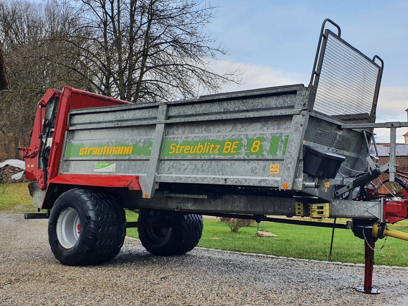 Stalldungstreuer van het type Strautmann Silberblitz BE 8, Gebrauchtmaschine in Oberornau (Foto 3)