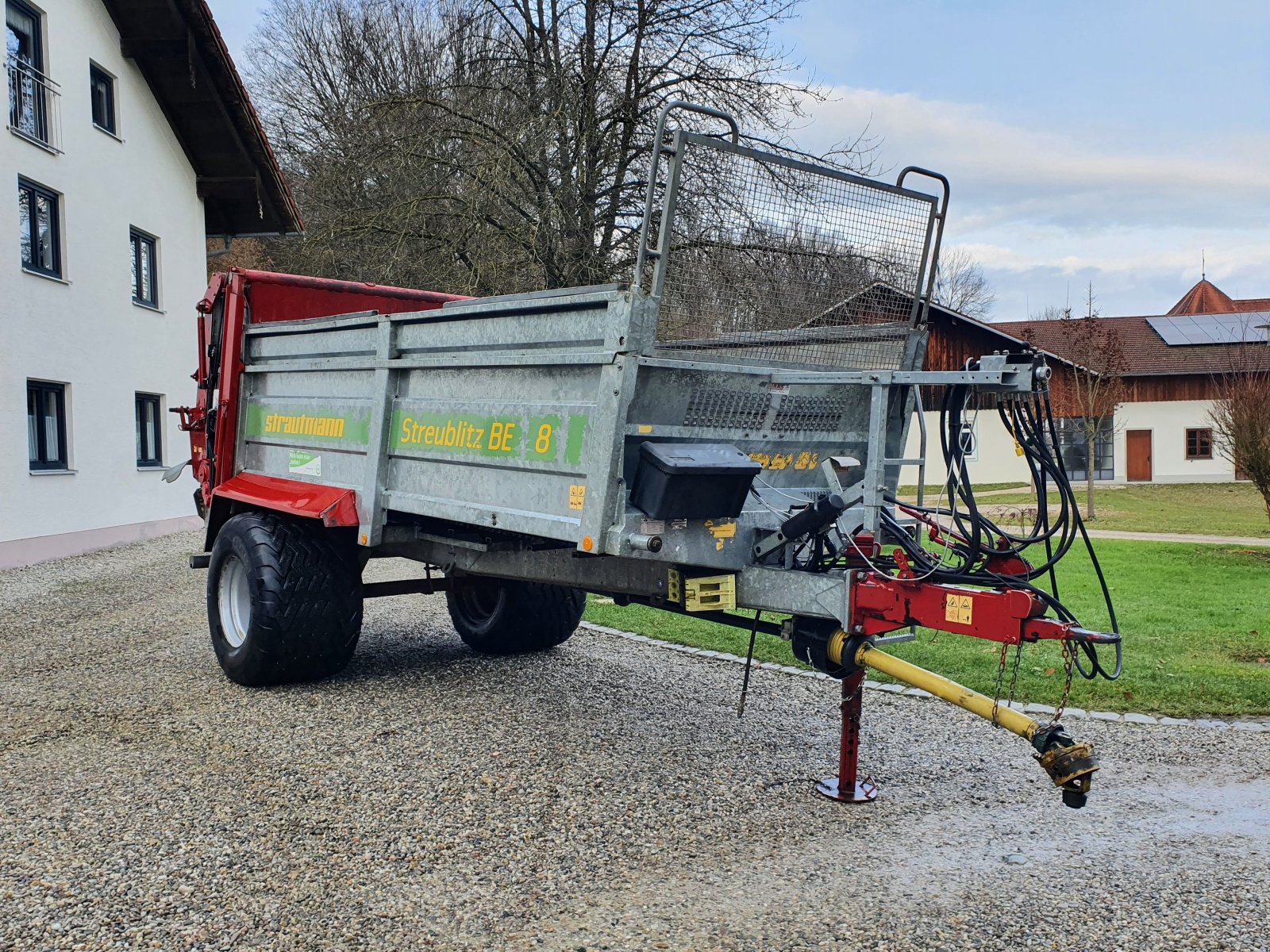 Stalldungstreuer van het type Strautmann Silberblitz BE 8, Gebrauchtmaschine in Oberornau (Foto 4)