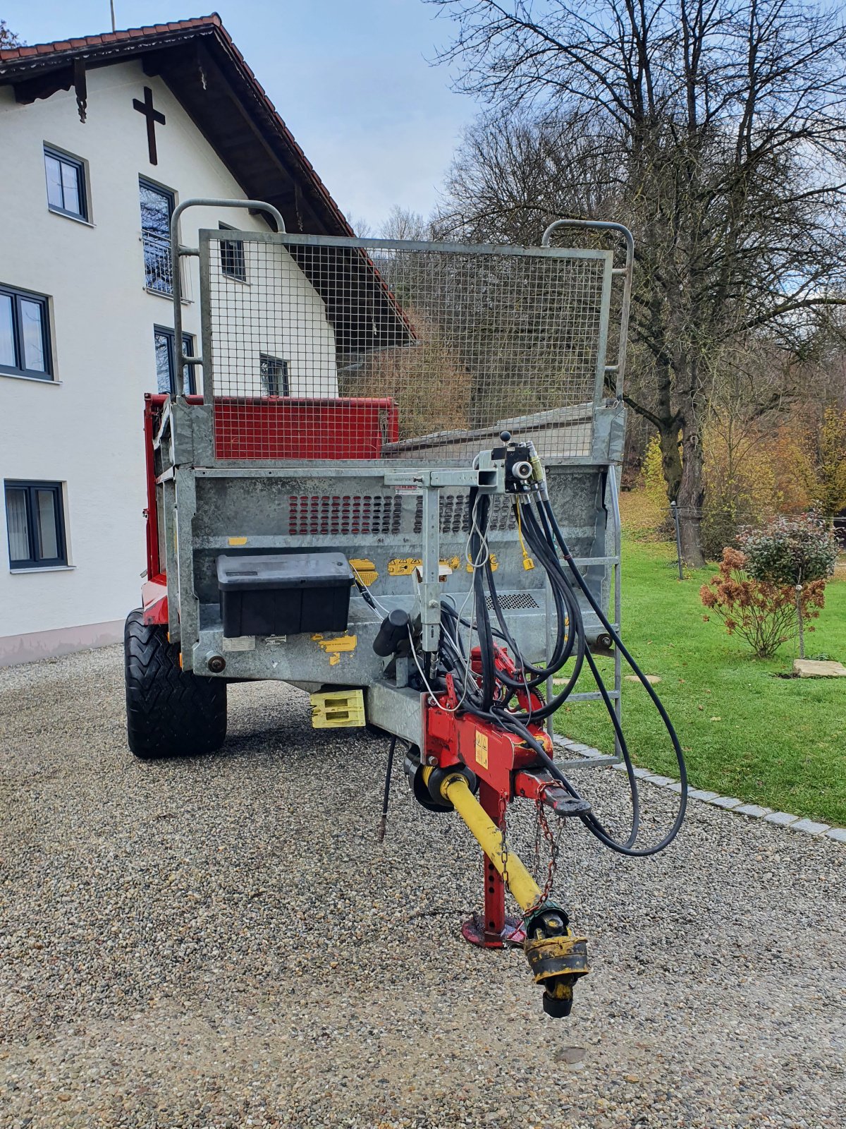 Stalldungstreuer van het type Strautmann Silberblitz BE 8, Gebrauchtmaschine in Oberornau (Foto 11)