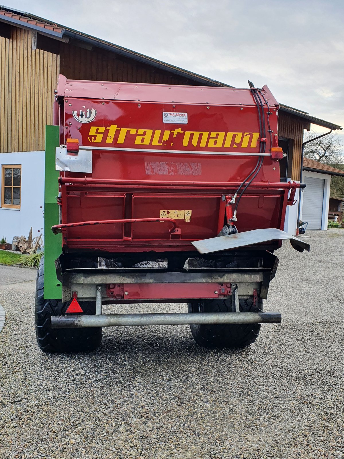 Stalldungstreuer van het type Strautmann Silberblitz BE 8, Gebrauchtmaschine in Oberornau (Foto 8)