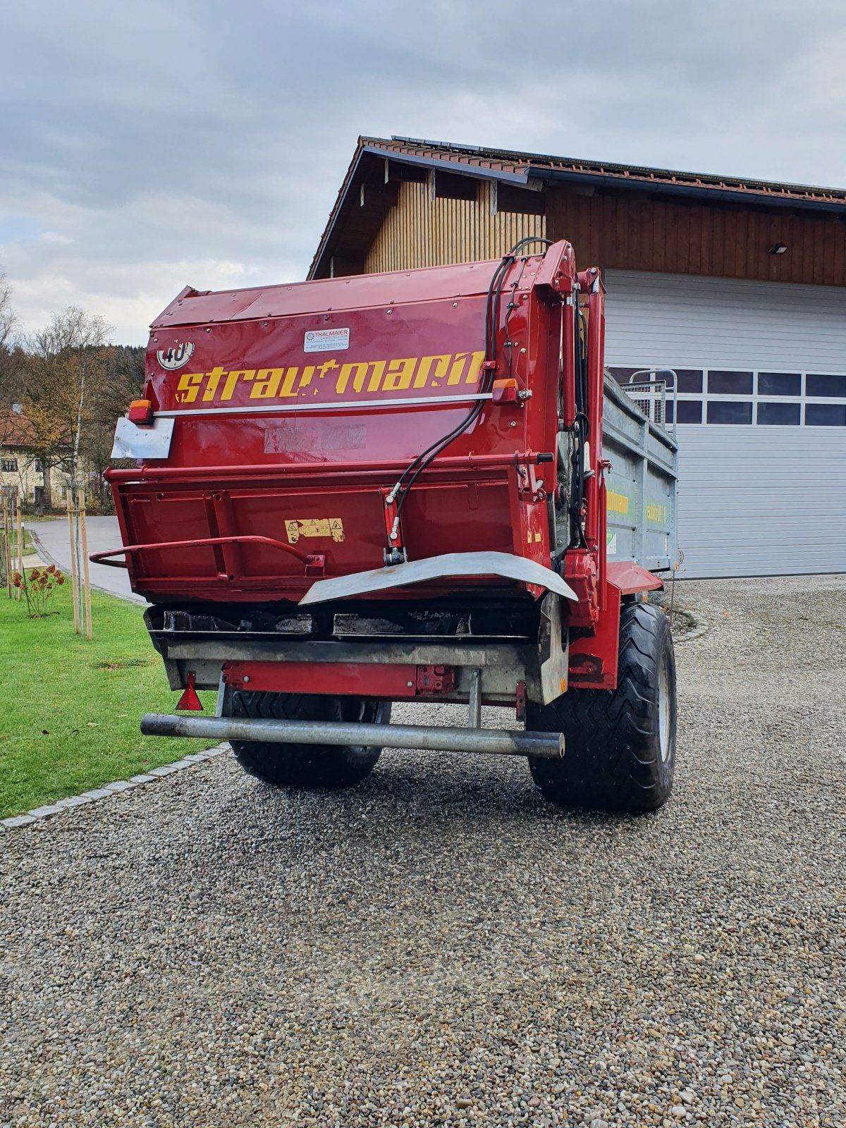 Stalldungstreuer van het type Strautmann Silberblitz BE 8, Gebrauchtmaschine in Oberornau (Foto 13)