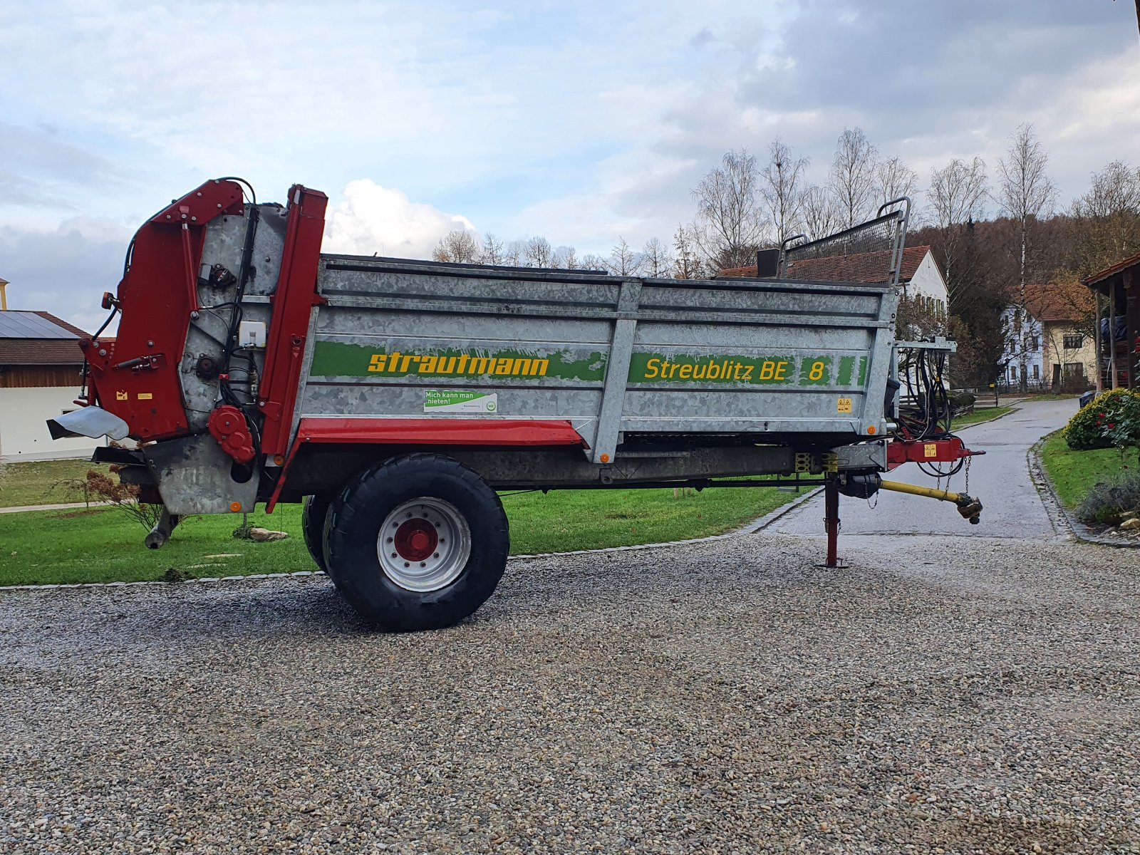 Stalldungstreuer van het type Strautmann Silberblitz BE 8, Gebrauchtmaschine in Oberornau (Foto 16)