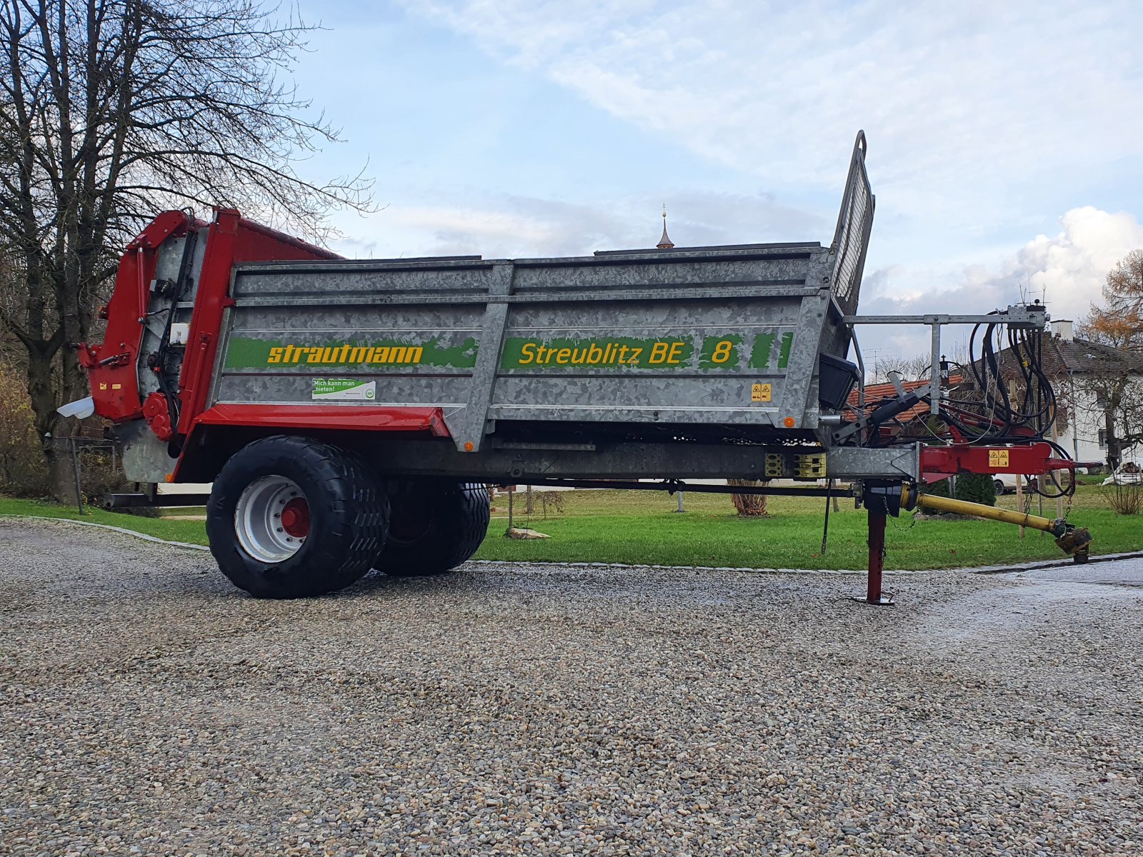 Stalldungstreuer van het type Strautmann Silberblitz BE 8, Gebrauchtmaschine in Oberornau (Foto 14)