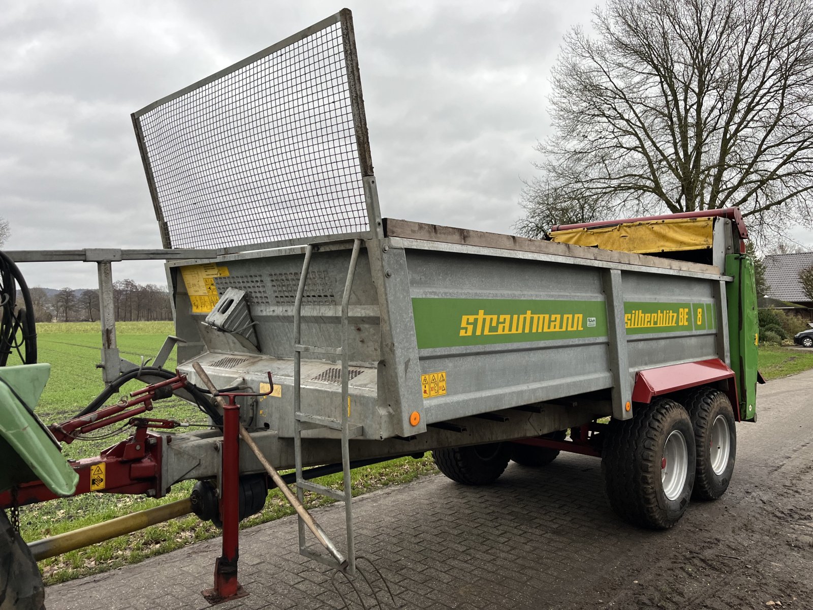 Stalldungstreuer typu Strautmann Silberblitz BE 8, Gebrauchtmaschine v Tecklenburg (Obrázok 3)