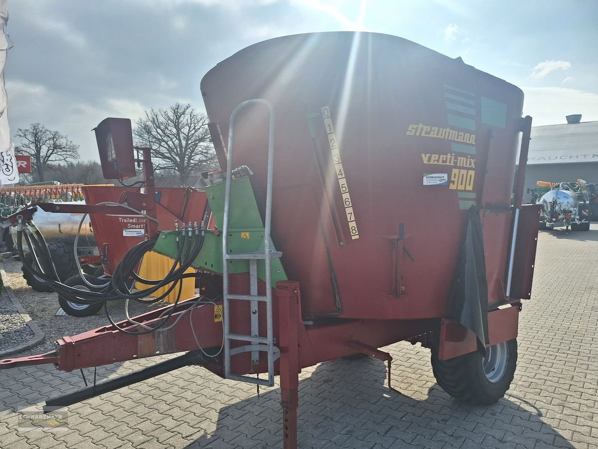 Stalldungstreuer of the type Strautmann Verti-Mix 900 mit Gebläse, Gebrauchtmaschine in Aurolzmünster (Picture 2)