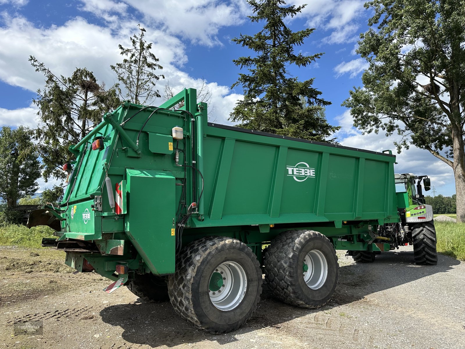 Stalldungstreuer tip Tebbe HS 220 und ST450 Wechselsystem Silierwagen/Kompoststreuer Streuwerk Verschleissteile alle neu!, Gebrauchtmaschine in Rankweil (Poză 20)