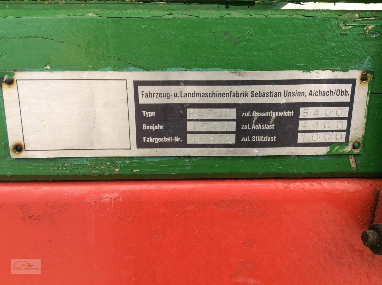 Stalldungstreuer del tipo Unsinn R 4200 5,4 to, Gebrauchtmaschine In Pfreimd (Immagine 5)