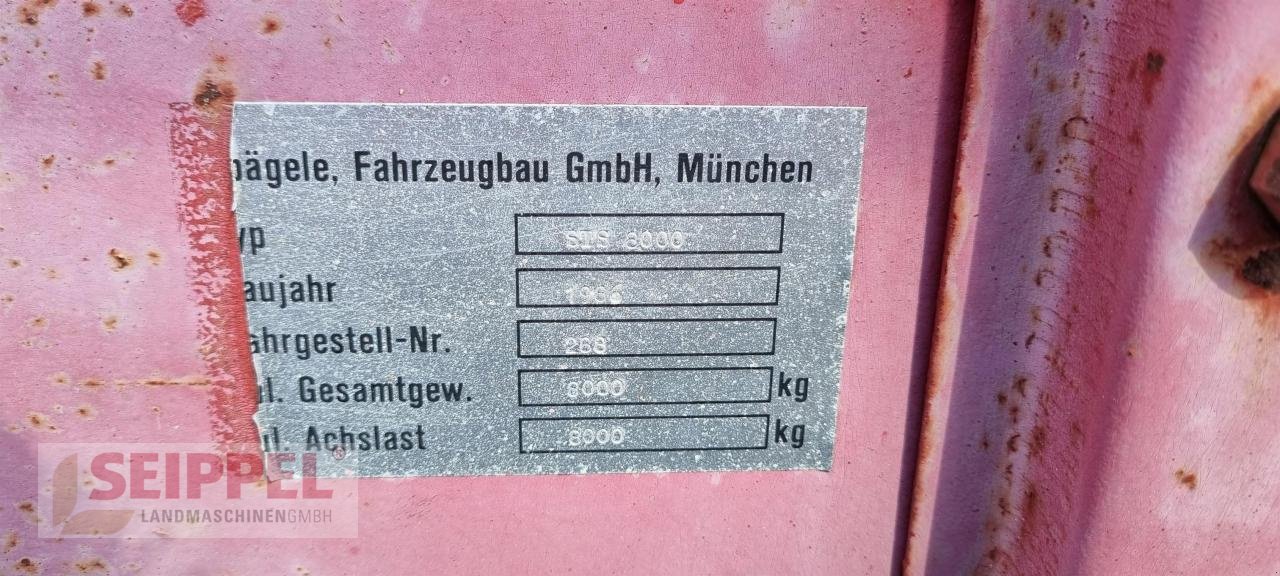 Stalldungstreuer tip Unsinn SIS 8000 Spägele, Gebrauchtmaschine in Groß-Umstadt (Poză 5)