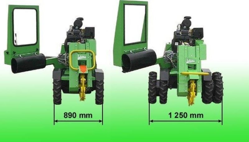 Stockfräse del tipo laski F 500H/38, Gebrauchtmaschine In Rødekro (Immagine 4)