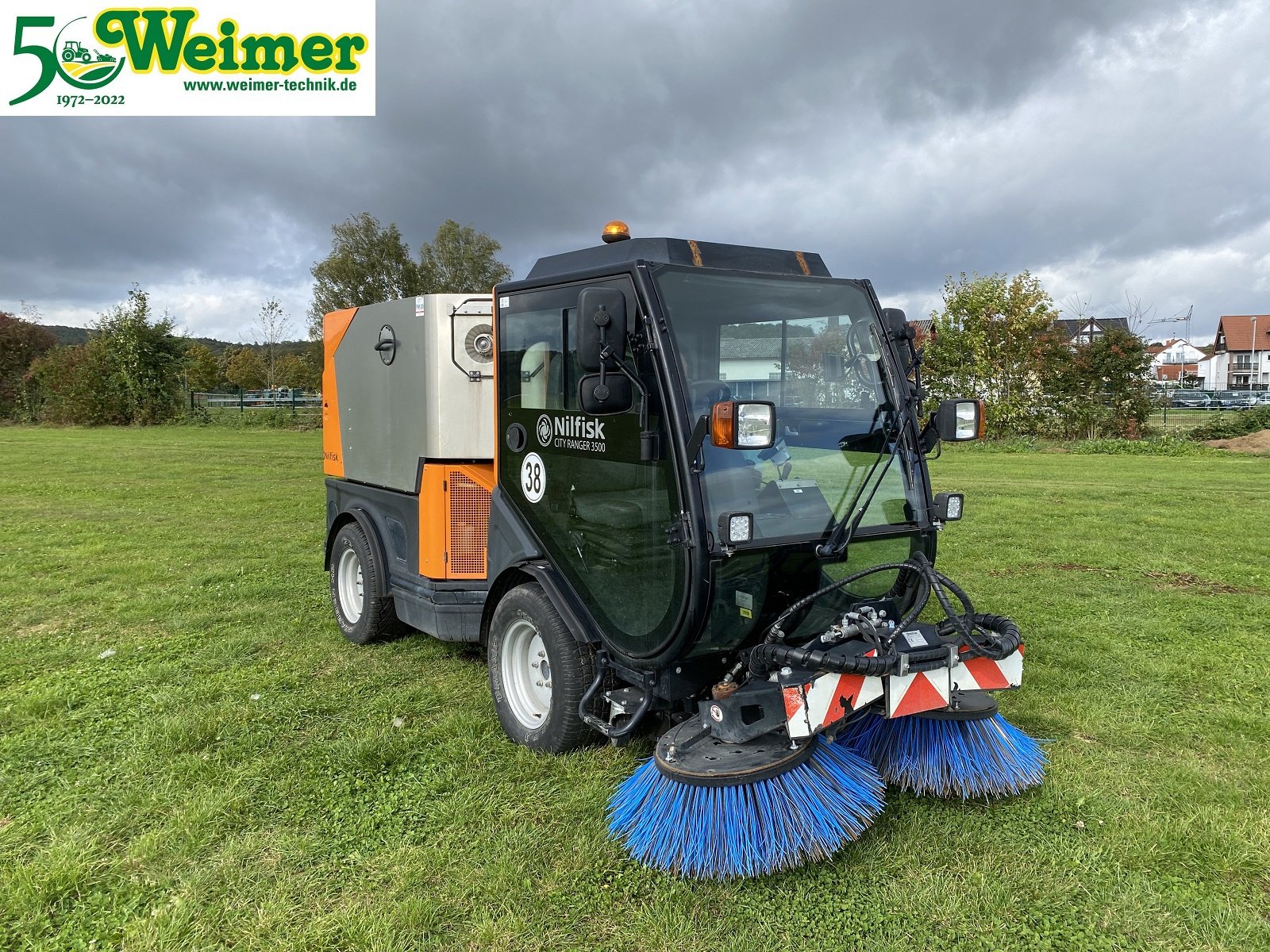 Straßenkehrmaschine typu Nilfisk City Ranger 3500, Gebrauchtmaschine w Lollar, Ruttershausen (Zdjęcie 4)