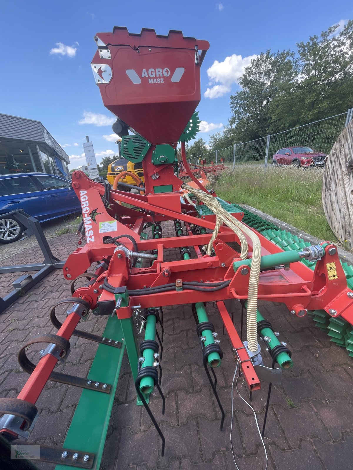 Striegel mit Nachsaateinrichtung typu Agro-Masz Grass 300, Neumaschine v Bad Kötzting (Obrázek 6)