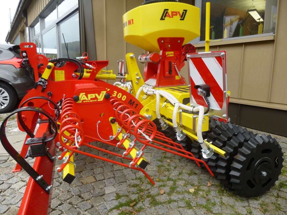 Striegel mit Nachsaateinrichtung Türe ait APV Grünlandkombi GK300M1, Neumaschine içinde Ebensee (resim 11)