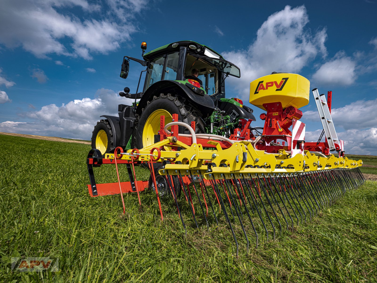 Striegel mit Nachsaateinrichtung typu APV GS 600 M1 Full Edition, Gebrauchtmaschine w Hötzelsdorf (Zdjęcie 1)