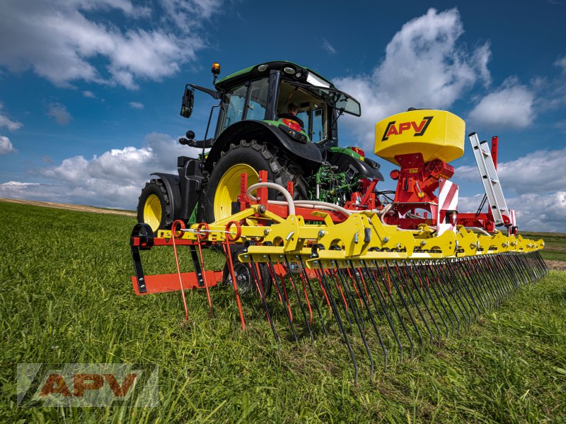 Striegel mit Nachsaateinrichtung des Typs APV GS 600 M1 Full Edition, Gebrauchtmaschine in Hötzelsdorf