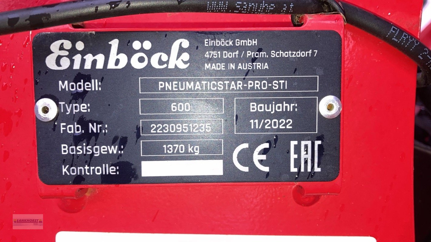 Striegel mit Nachsaateinrichtung του τύπου Einböck PNEUMATICSTAR 600STI, Gebrauchtmaschine σε Jever (Φωτογραφία 22)