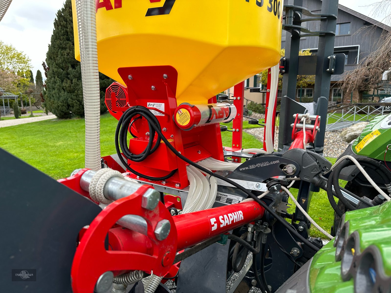 Striegel mit Nachsaateinrichtung typu Saphir Grünlandstriegel GS 603 mit APV Nachsaatstreuer, Gebrauchtmaschine v Rankweil (Obrázek 14)