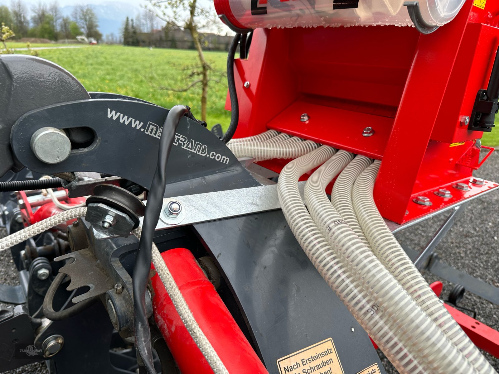 Striegel mit Nachsaateinrichtung typu Saphir Grünlandstriegel GS 603 mit APV Nachsaatstreuer, Gebrauchtmaschine v Rankweil (Obrázok 5)