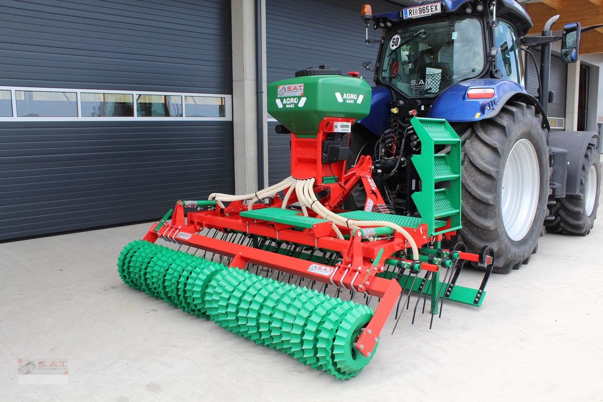 Striegel mit Nachsaateinrichtung van het type Sonstige Agro Masz Grass 300-Nachsaatmaschine-NEU, Neumaschine in Eberschwang (Foto 5)