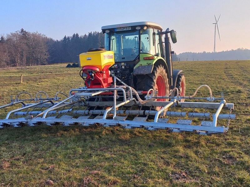 Striegel mit Nachsaateinrichtung del tipo Wölfleder WE 6,20 hk, Gebrauchtmaschine en Feldkirchen-Westerham (Imagen 1)