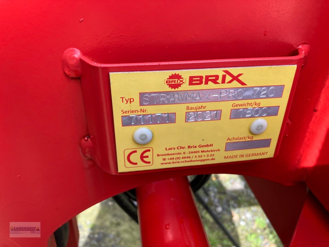 Striegel Türe ait Brix STRAW MAX-P STR 720H, Neumaschine içinde Aurich (resim 11)