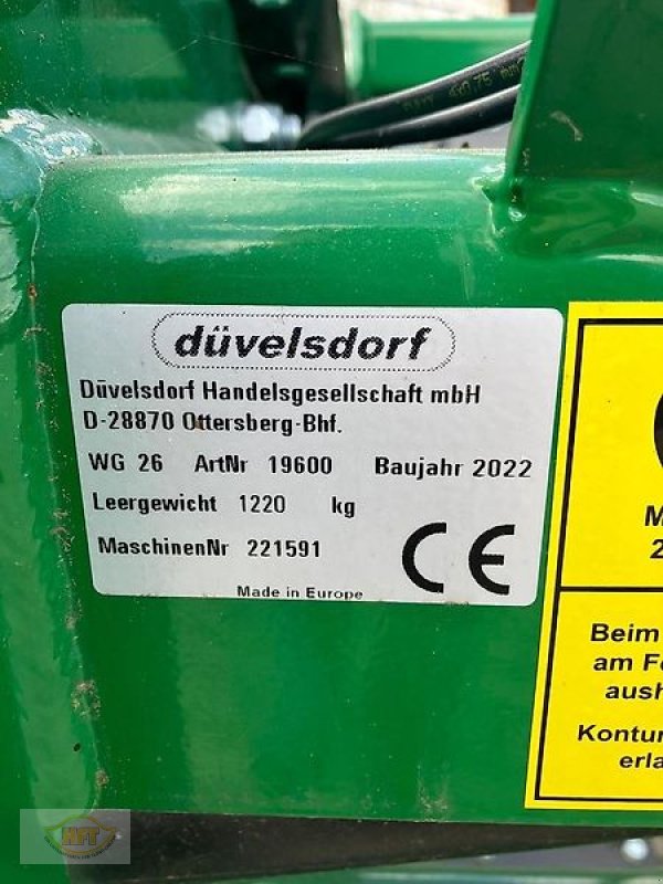 Striegel du type Düvelsdorf Green Rake expert 6.00, Neumaschine en Waldkappel (Photo 5)