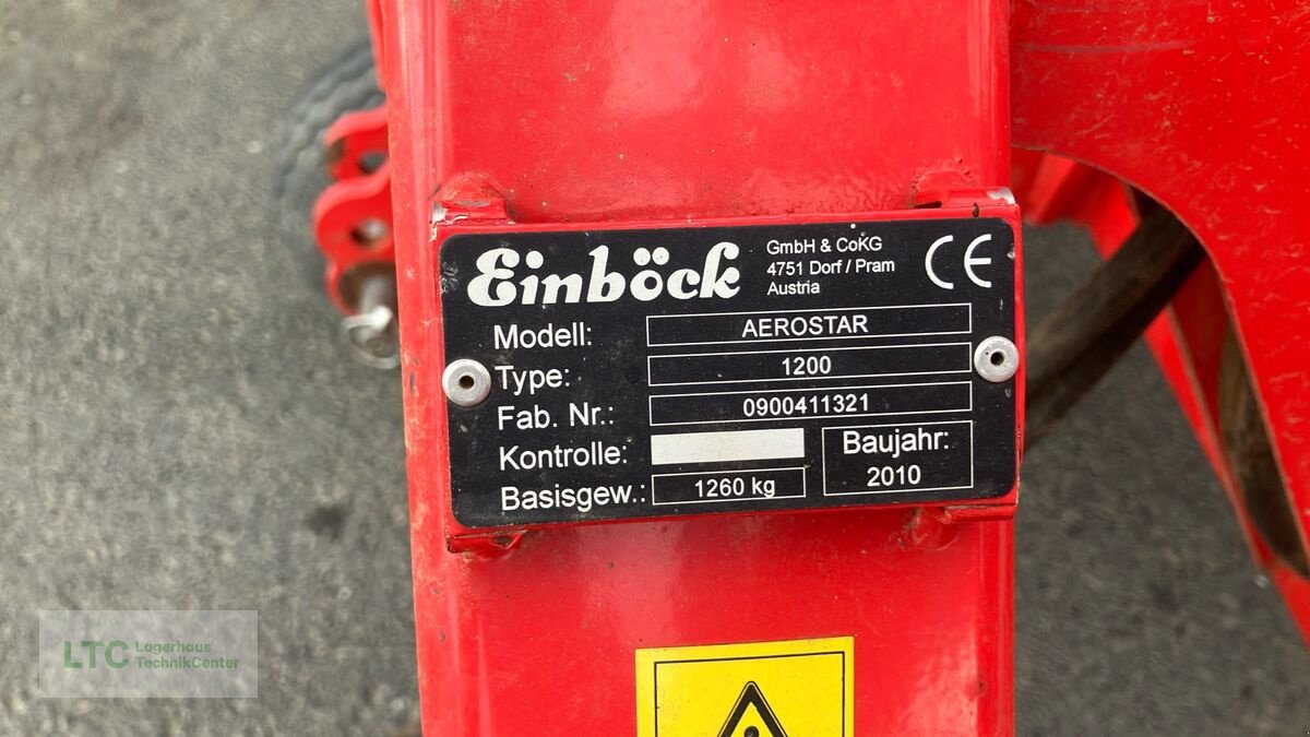 Striegel tip Einböck Aerostar Classic 1200, Gebrauchtmaschine in Großpetersdorf (Poză 10)