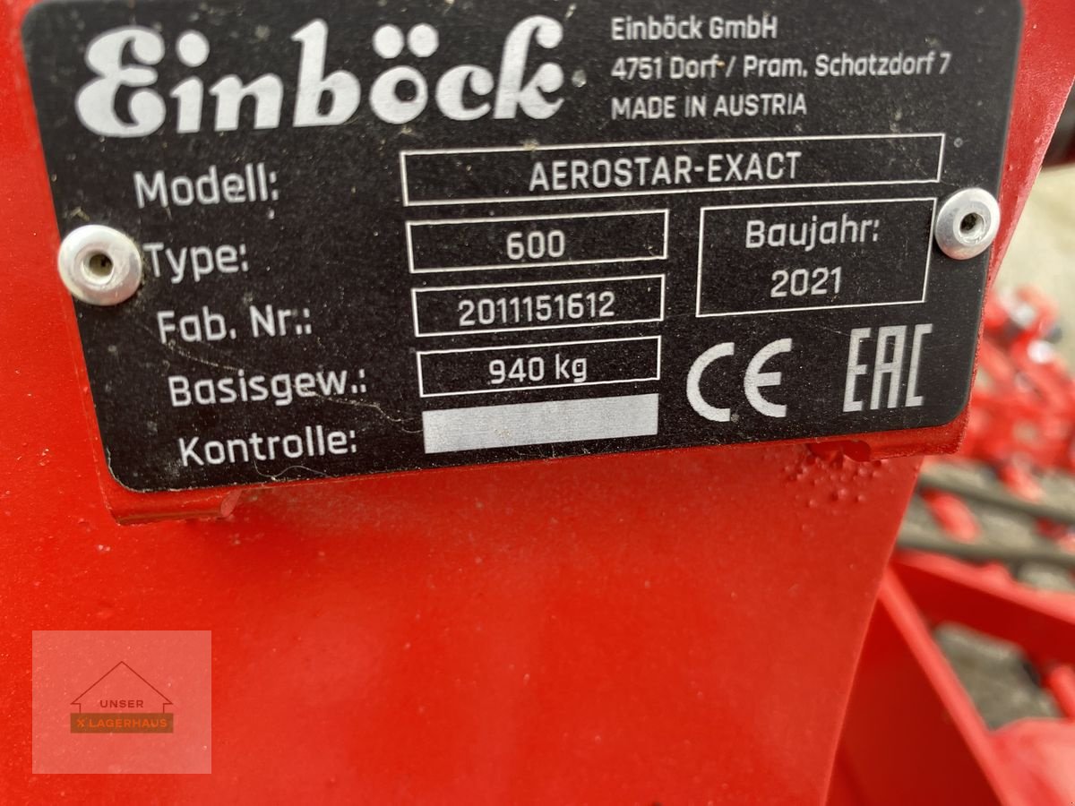 Striegel του τύπου Einböck Aerostar-Exact 600, Vorführmaschine σε Wartberg (Φωτογραφία 3)