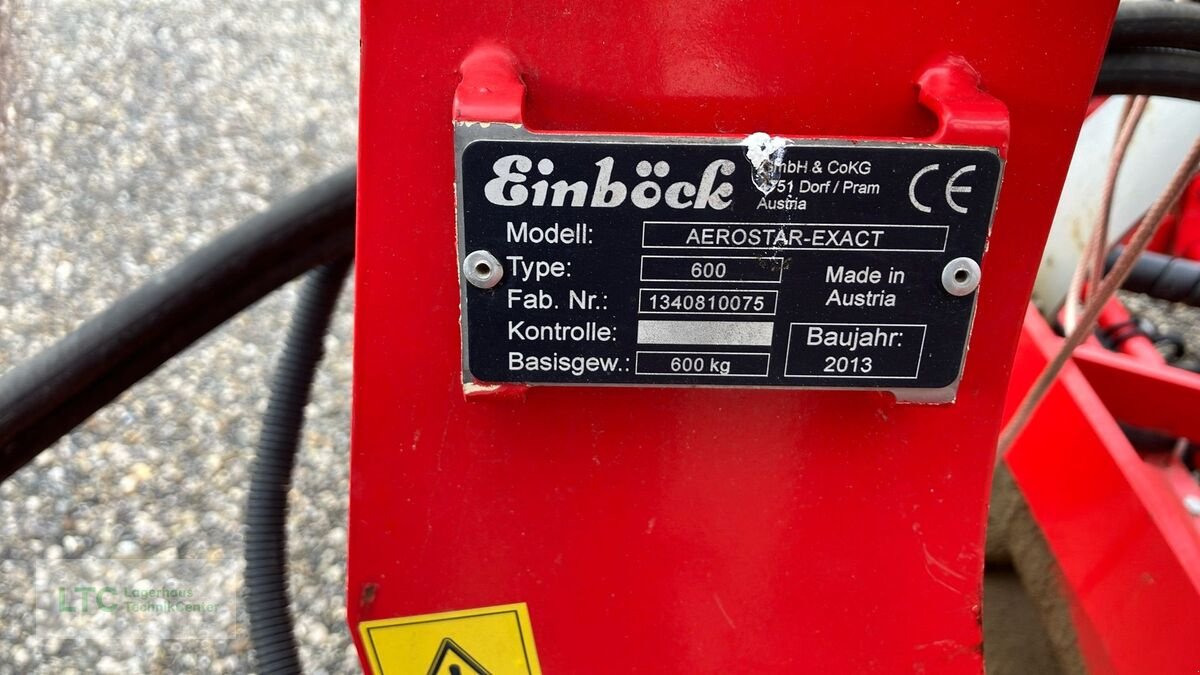 Striegel typu Einböck Aerostar Exact 600, Gebrauchtmaschine v Korneuburg (Obrázek 10)