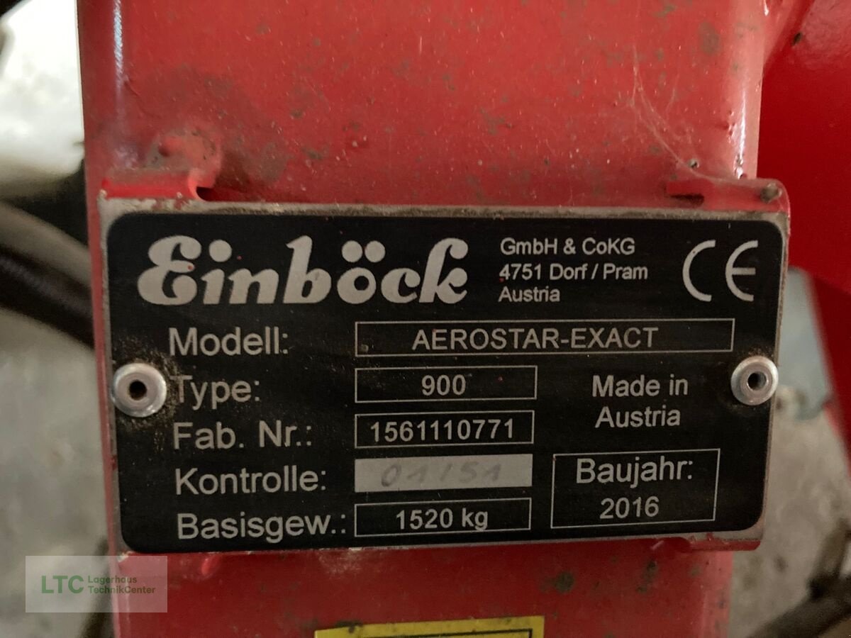 Striegel of the type Einböck Aerostar Exact 900, Gebrauchtmaschine in Korneuburg (Picture 8)