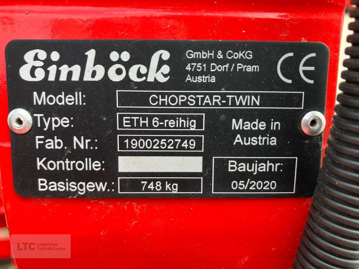 Striegel typu Einböck Chopstar Twin ETH 6-reihig, Gebrauchtmaschine v Korneuburg (Obrázok 11)