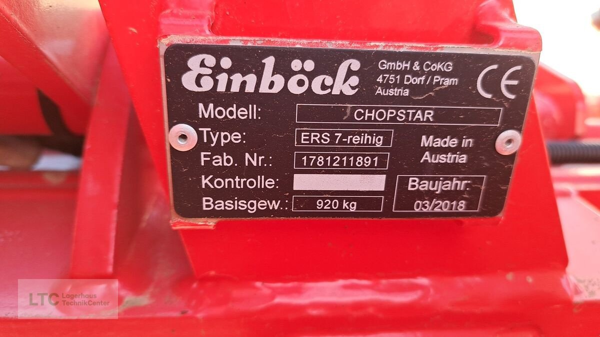 Striegel des Typs Einböck Hackgerät CHOPSTAR 5-90 EMS 6 Reihig + ROW-GUARD, Gebrauchtmaschine in Redlham (Bild 11)