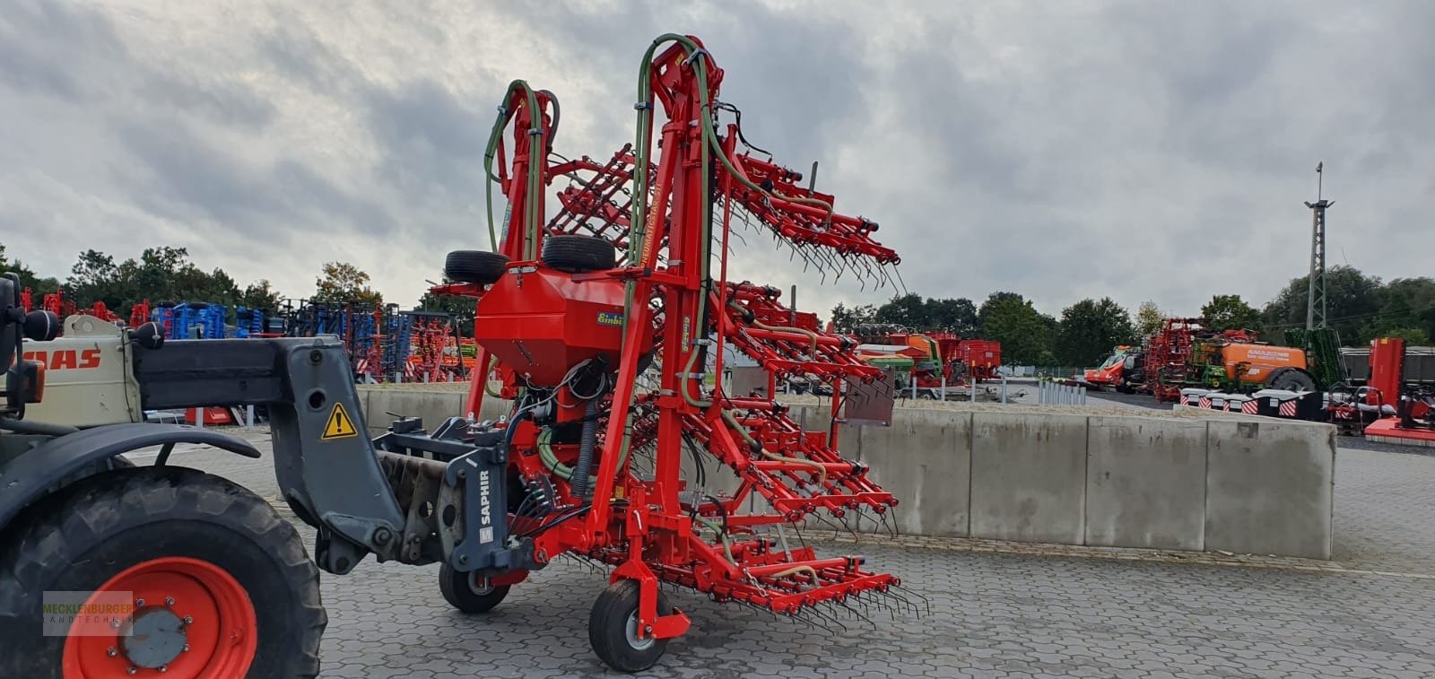 Striegel del tipo Einböck Pneumaticstar STI, Gebrauchtmaschine In Mühlengeez (Immagine 3)