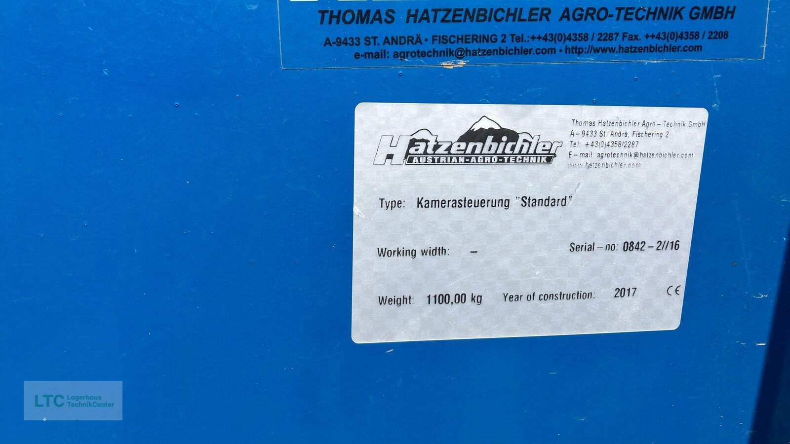 Striegel van het type Hatzenbichler Heck Hackgerät 12x 50, Gebrauchtmaschine in Eggendorf (Foto 11)