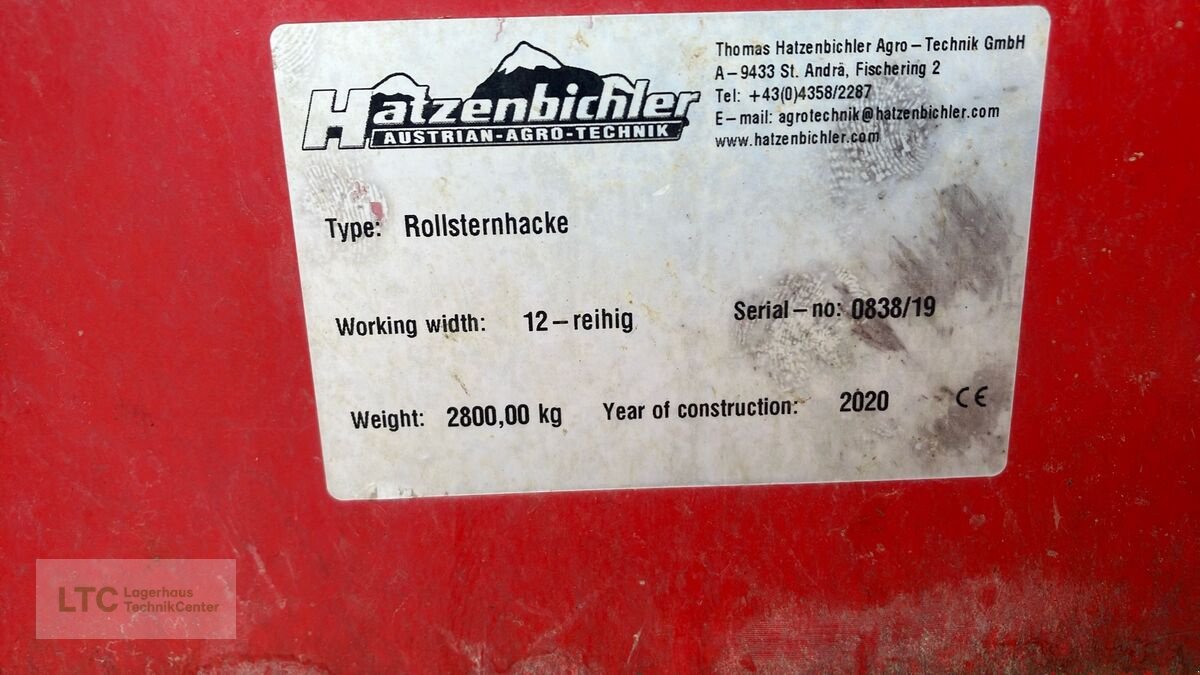 Striegel za tip Hatzenbichler Rollsternhacke 12x50, Gebrauchtmaschine u Korneuburg (Slika 11)