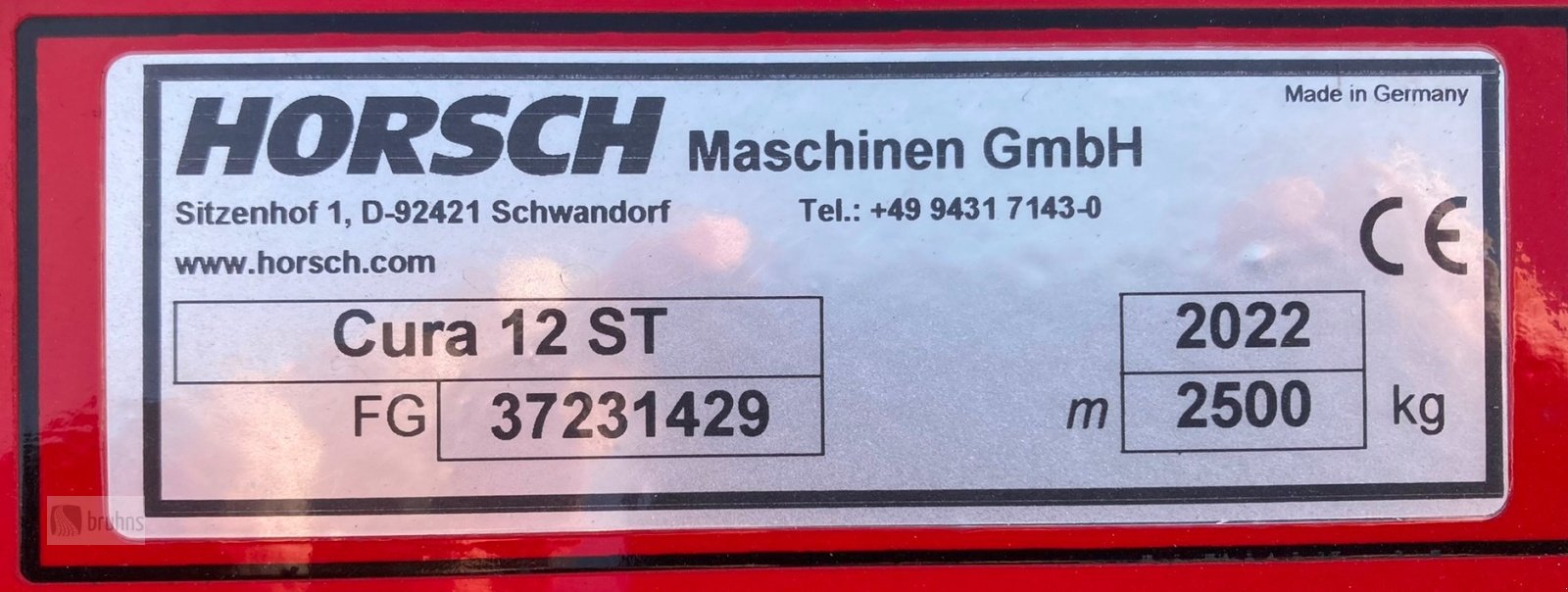 Striegel del tipo Horsch CURA 12 ST - Vorführgerät, Gebrauchtmaschine In Karstädt (Immagine 16)