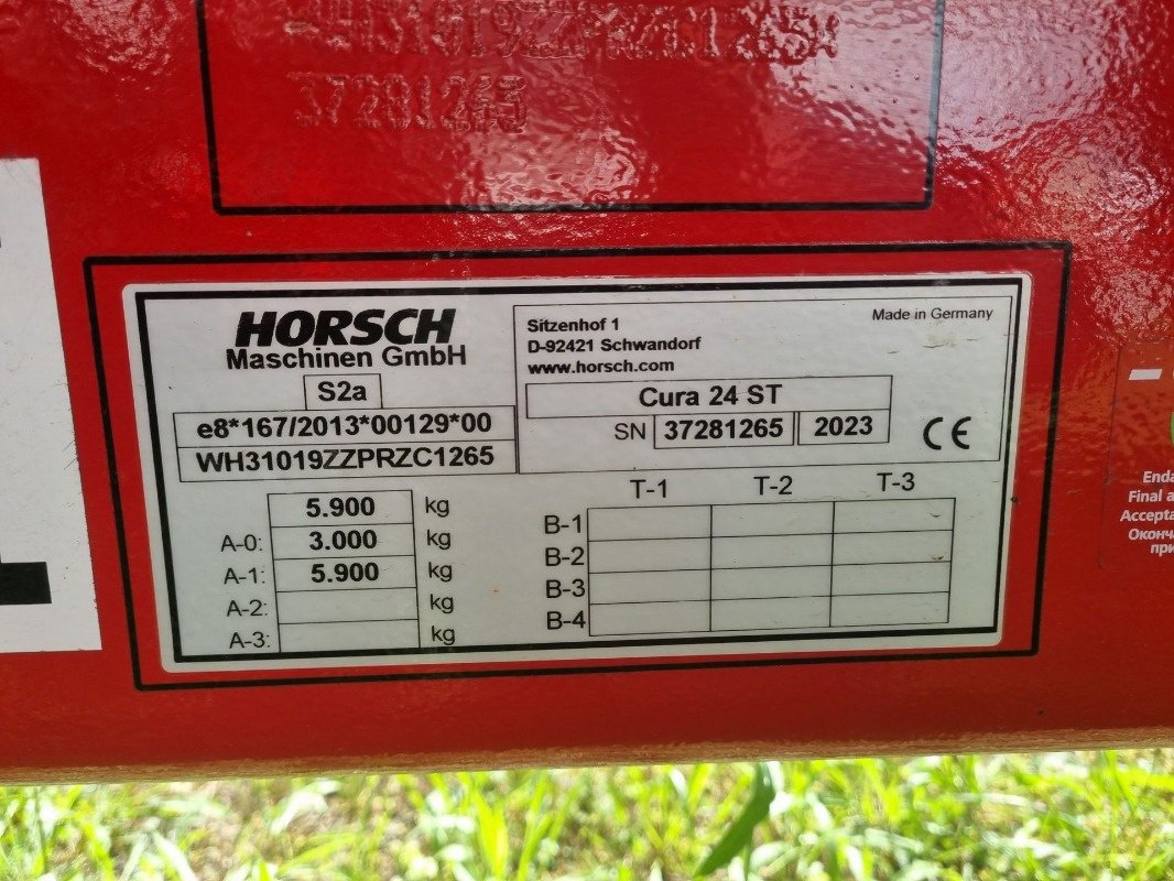 Striegel za tip Horsch Cura 24 ST, Neumaschine u Neubrandenburg (Slika 6)