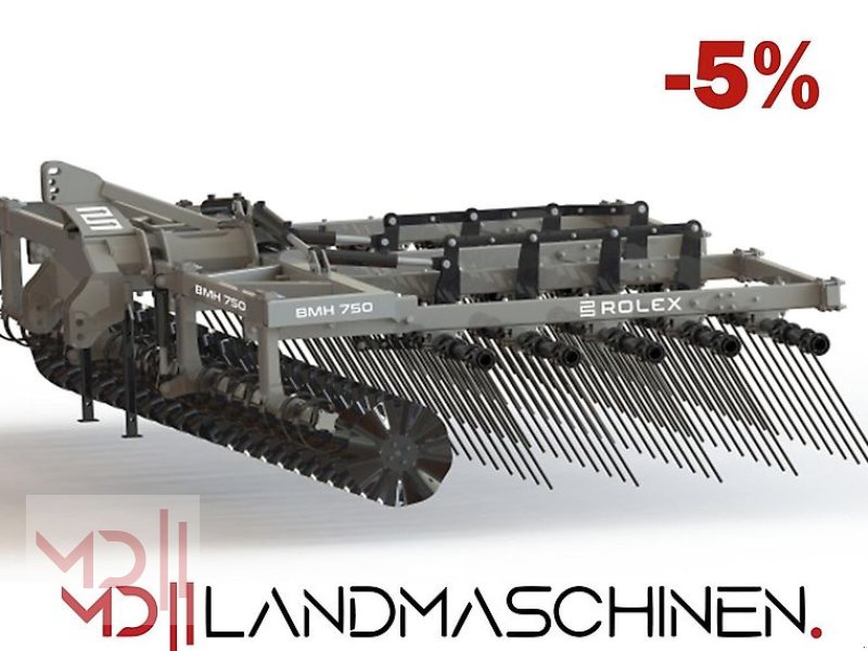 Striegel a típus MD Landmaschinen RX Strohstriegel  Hydraulisch klappbar BMH 3,0 m 5,0m, 6,2m ,7,5m, Neumaschine ekkor: Zeven (Kép 1)