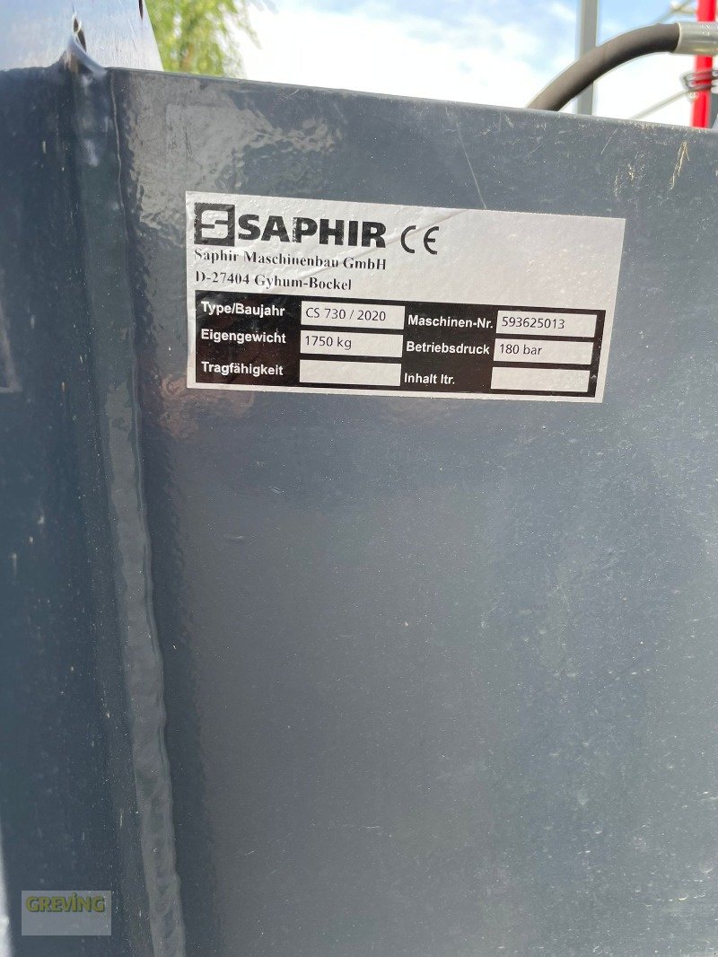 Striegel typu Saphir CS 730, Gebrauchtmaschine v Werne (Obrázok 7)