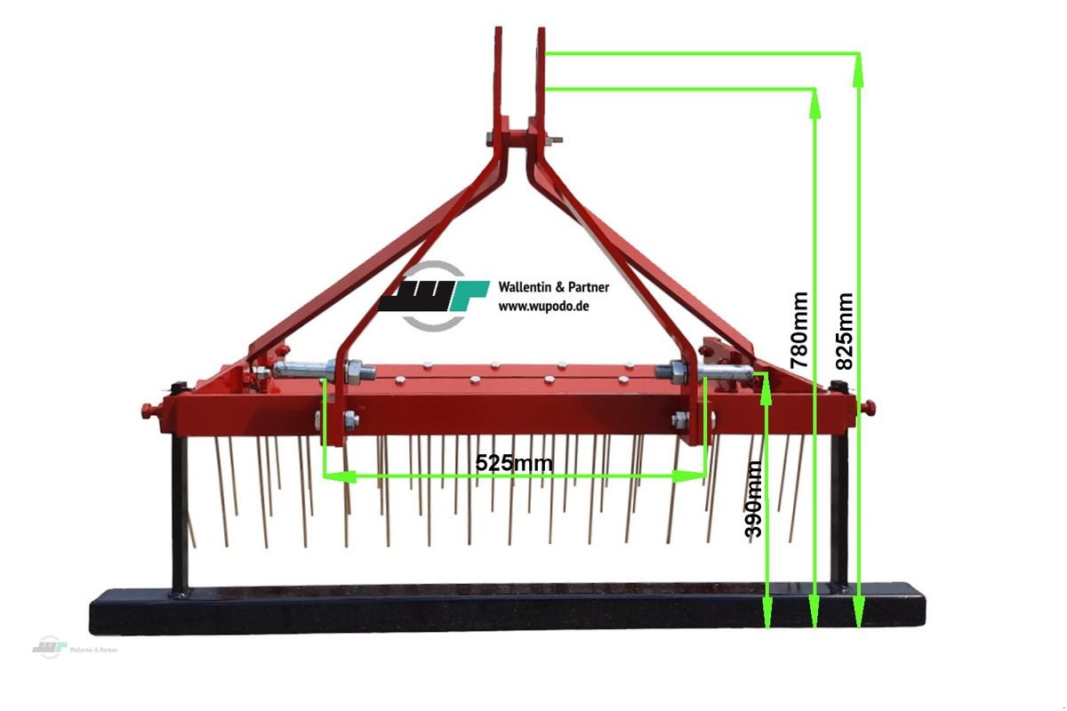 Striegel του τύπου Sonstige Striegel 1,20m Rasenlüfter Wiesenstriegel ab 12, Neumaschine σε Wesenberg (Φωτογραφία 3)