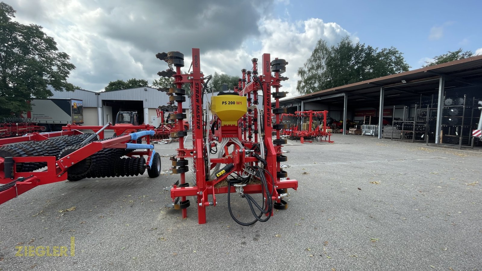 Striegel des Typs Ziegler Straw Master 6001, Gebrauchtmaschine in Pöttmes (Bild 3)