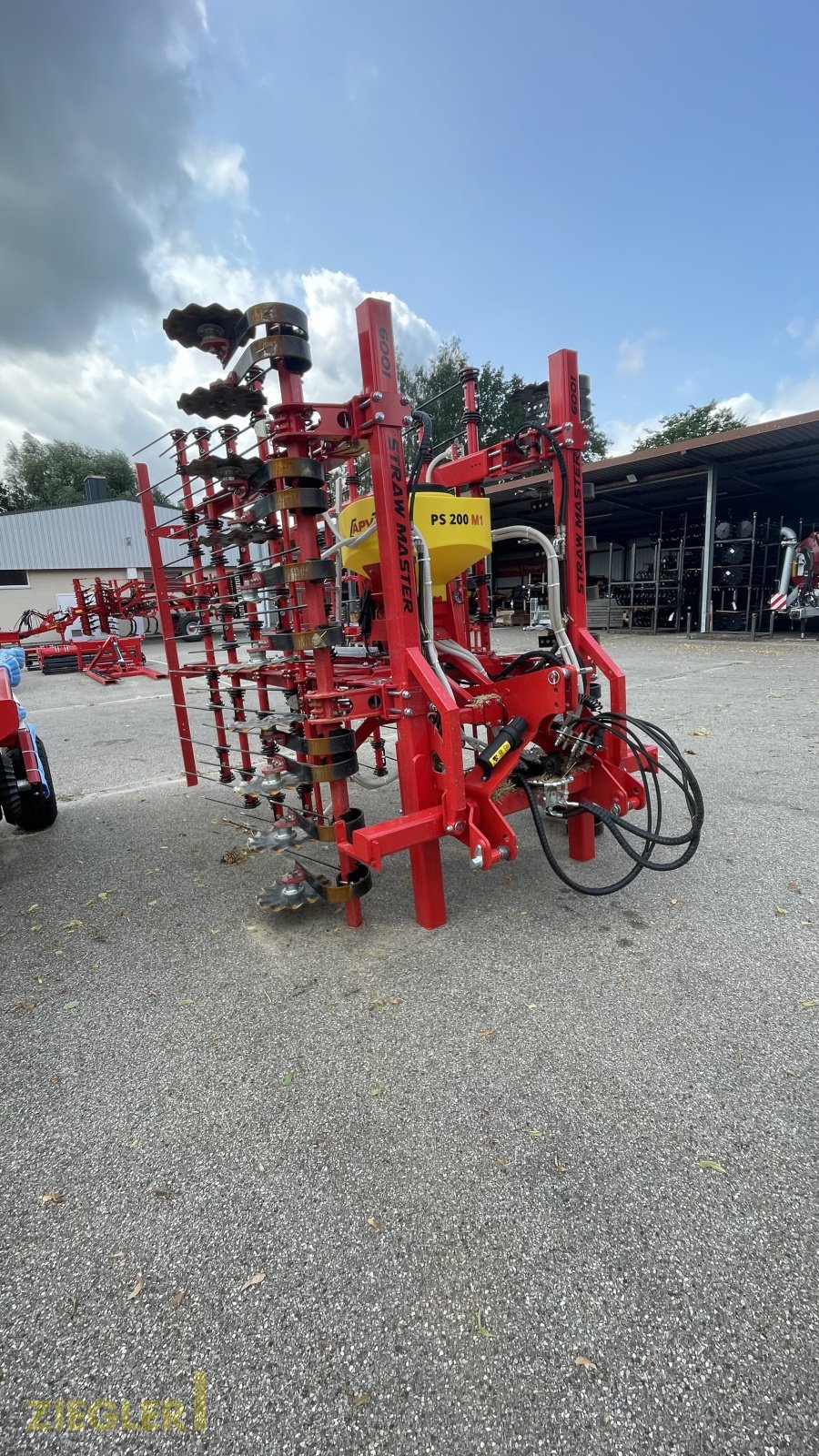 Striegel van het type Ziegler Straw Master 6001, Gebrauchtmaschine in Pöttmes (Foto 4)