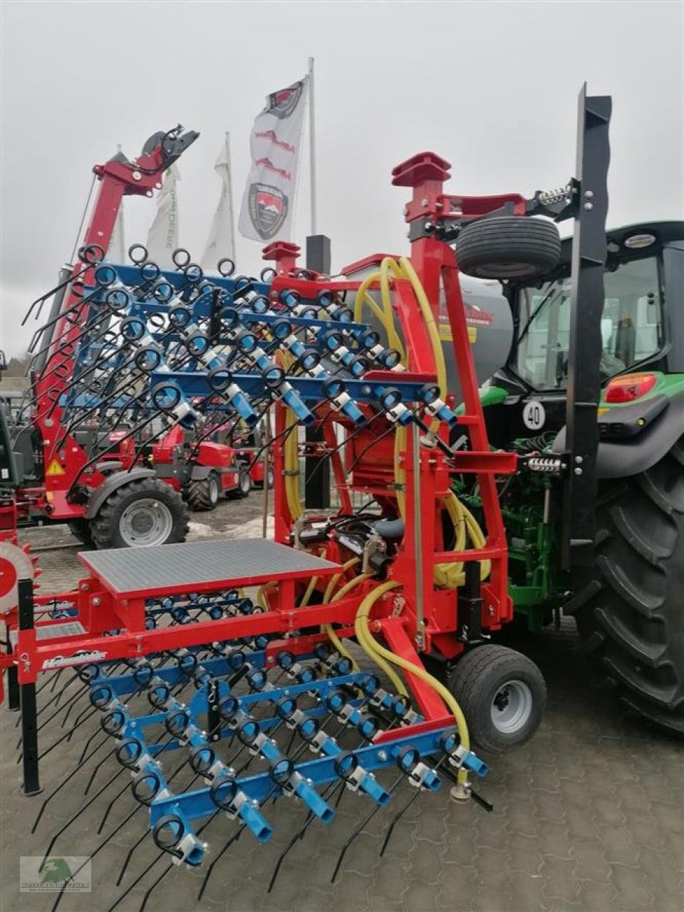 Striegeltechnik & Hacktechnik des Typs Hatzenbichler 6 m mit Saatgerät, Gebrauchtmaschine in Steinwiesen (Bild 2)