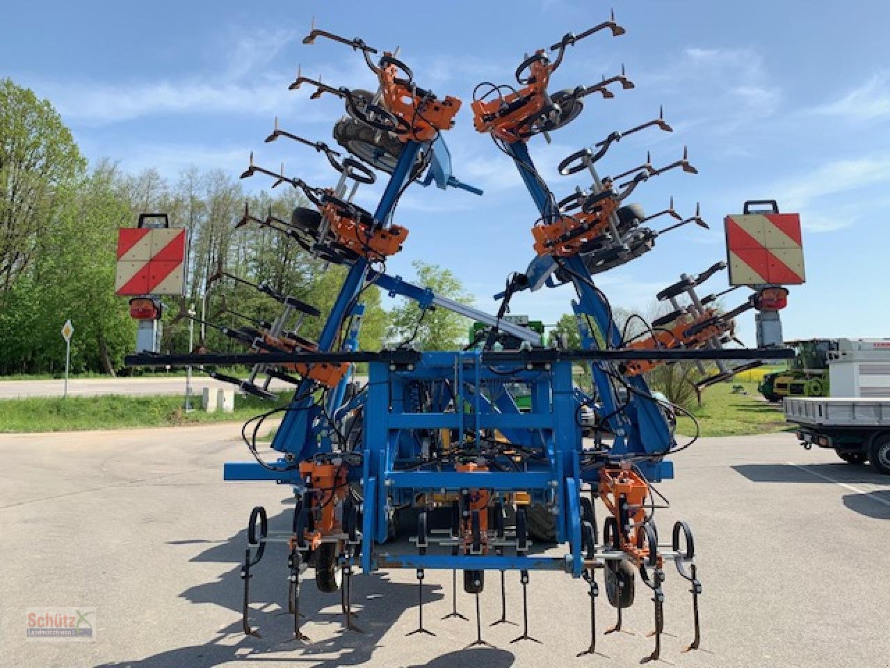 Striegeltechnik & Hacktechnik van het type Schmotzer Schmotzer 8x75cm Section Control Verschieberahmen, Gebrauchtmaschine in Schierling (Foto 3)