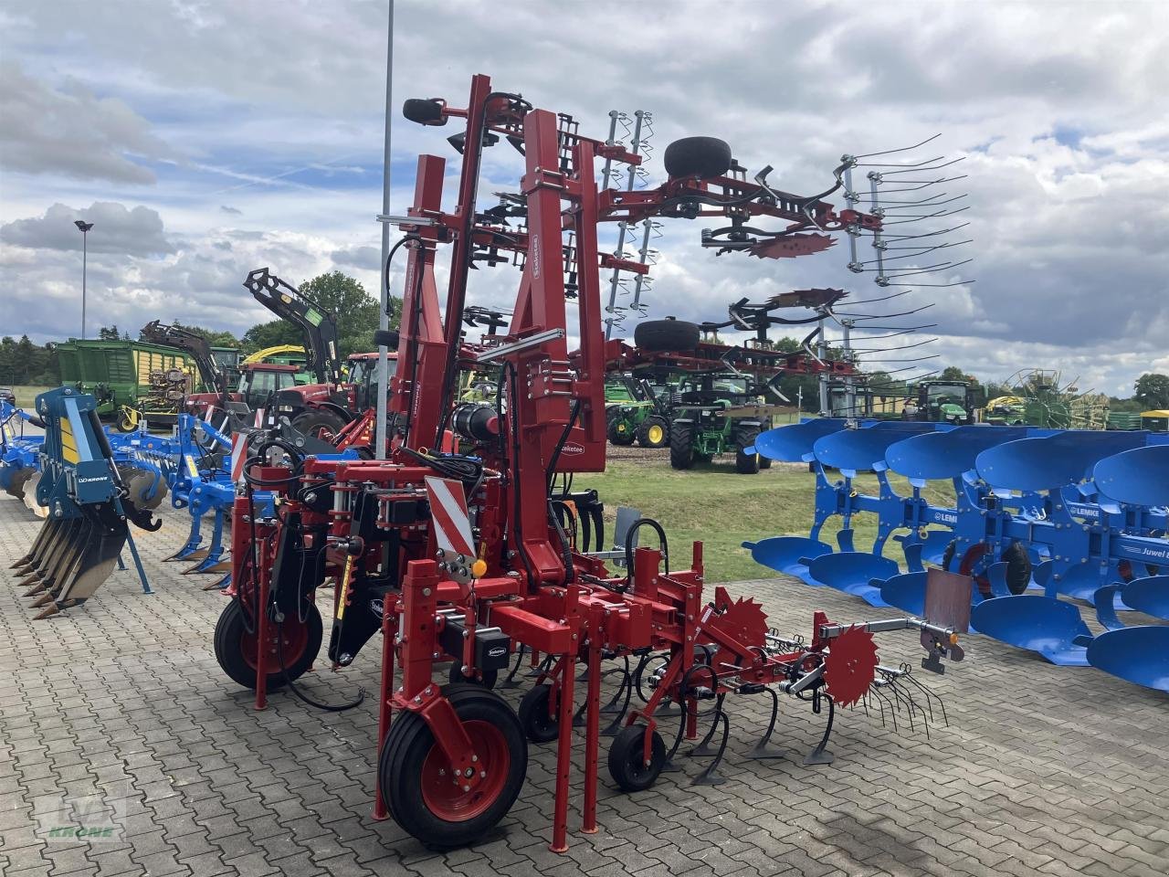 Striegeltechnik & Hacktechnik del tipo Steketee EC-Weeder 80:8 & EC-Steer 70:7, Gebrauchtmaschine In Spelle (Immagine 1)