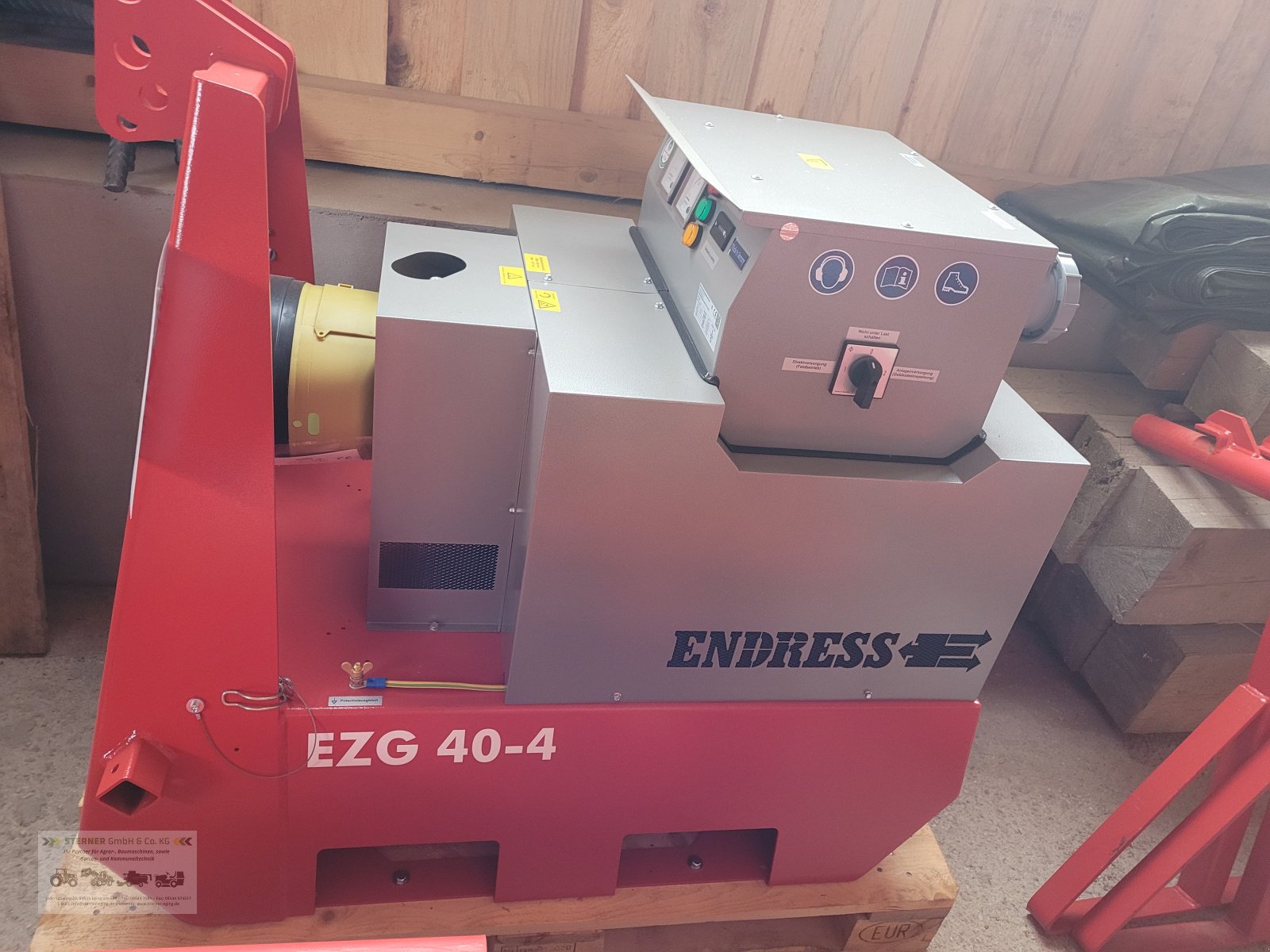 Stromaggregat typu Endress EZG 40/4 II/TN-S, Neumaschine v Eging am See (Obrázok 1)