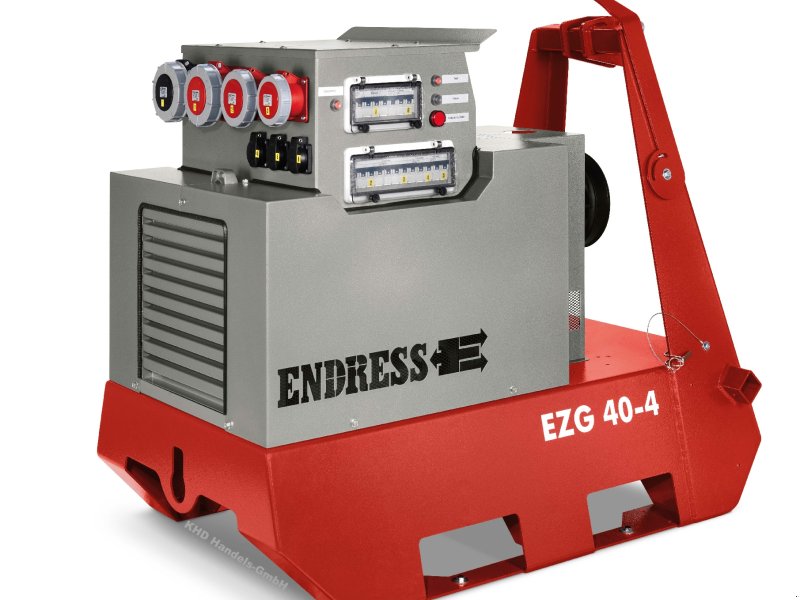 Stromaggregat van het type Endress EZG 40/4 II/TN-S, Neumaschine in Eschlkam (Foto 1)