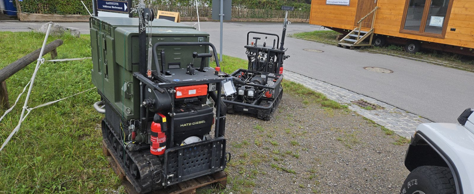 Stromaggregat des Typs Niko Raupe Hatz 1B50 T-4 Tank Stromgenerator GTS Stromaggregat, Gebrauchtmaschine in Schliersee (Bild 1)