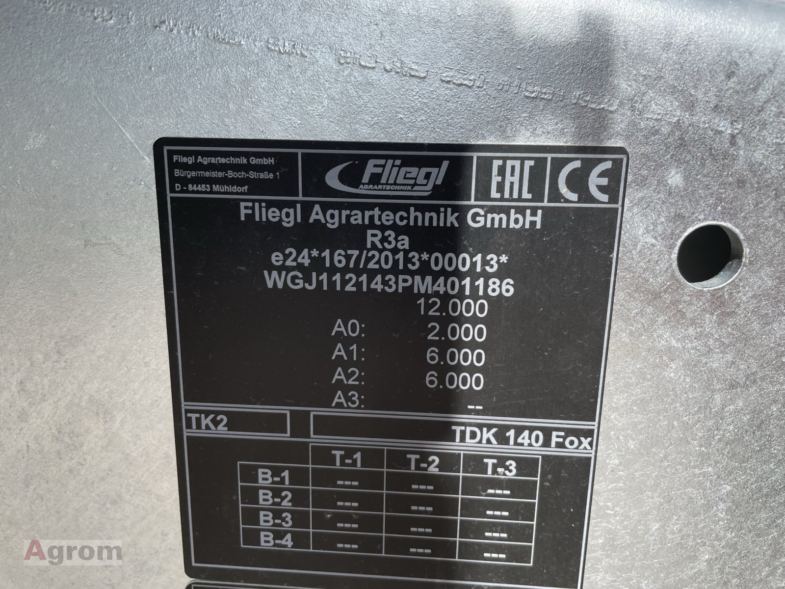 Tandemkipper Türe ait Fliegl TDK 140 FOX, Neumaschine içinde Meißenheim-Kürzell (resim 10)