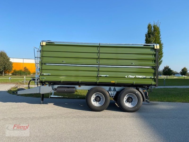 Tandemkipper van het type Fliegl TDK 200 Fox, Neumaschine in Mühldorf (Foto 2)