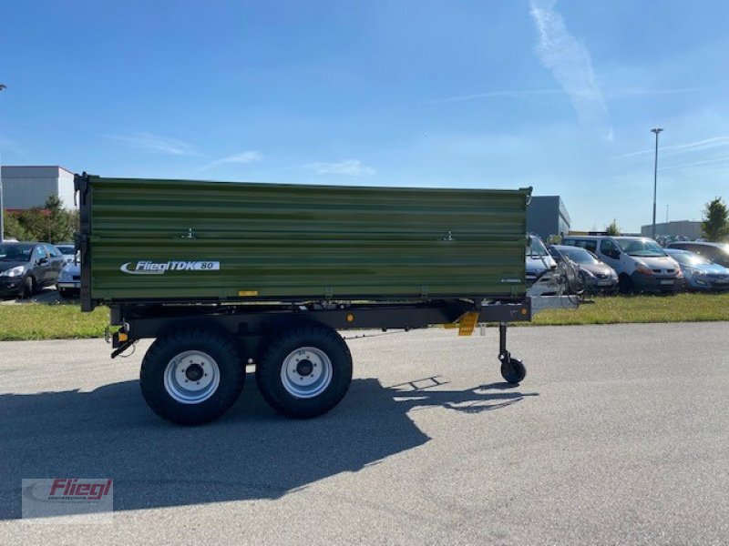 Tandemkipper van het type Fliegl TDK 80 4000mm, Gebrauchtmaschine in Mühldorf (Foto 9)